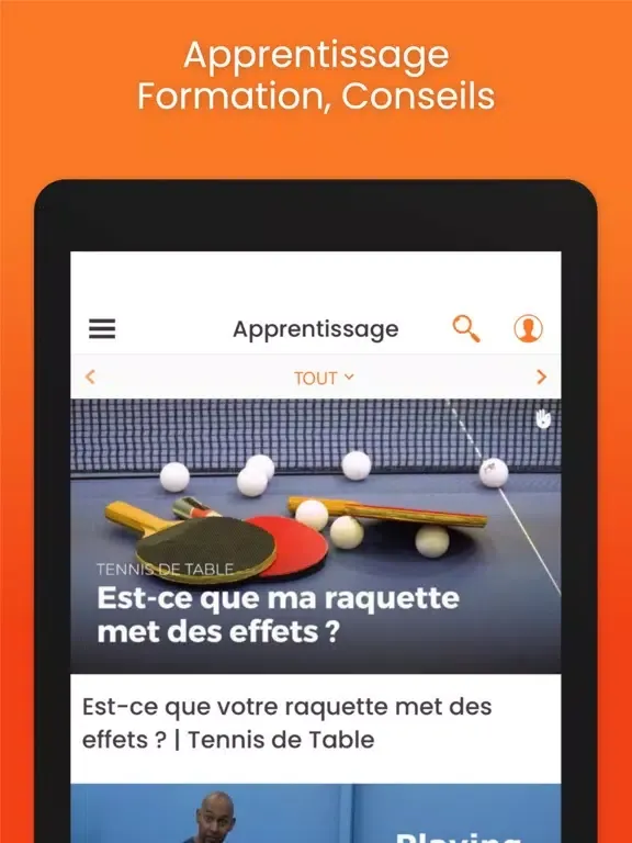 تصاویر Tennis de Table.com iPad 