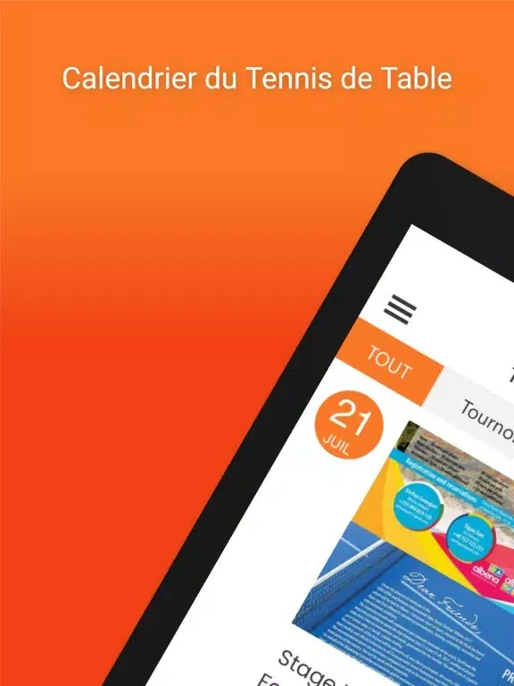 تصاویر Tennis de Table.com iPad 