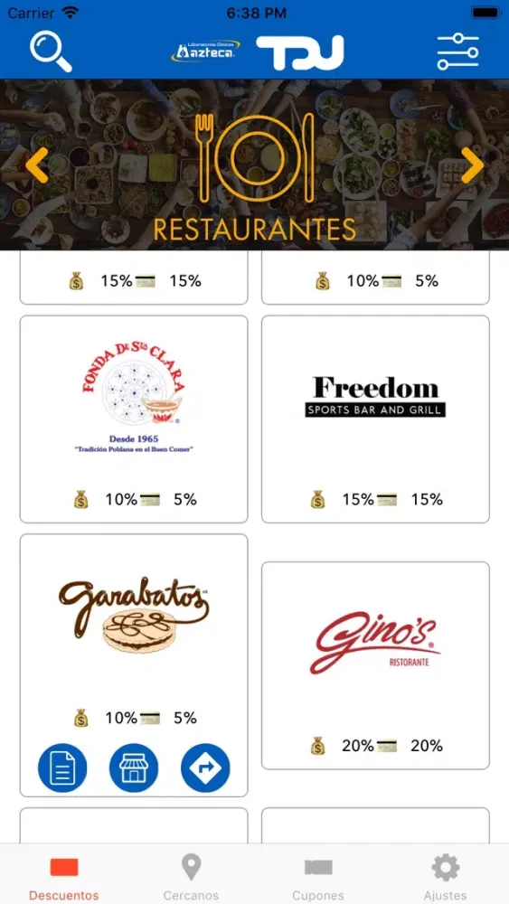 Capturas de tela do TDU LabAzteca