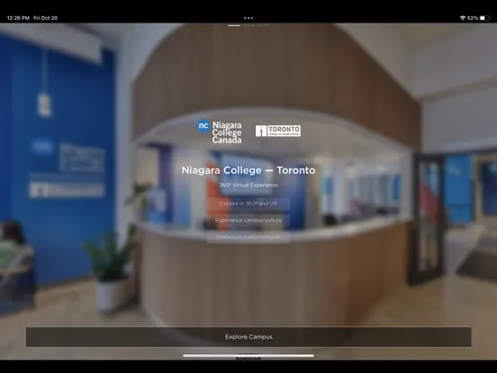 Capturas de pantalla de NCT Mirvish Campus VR iPad 