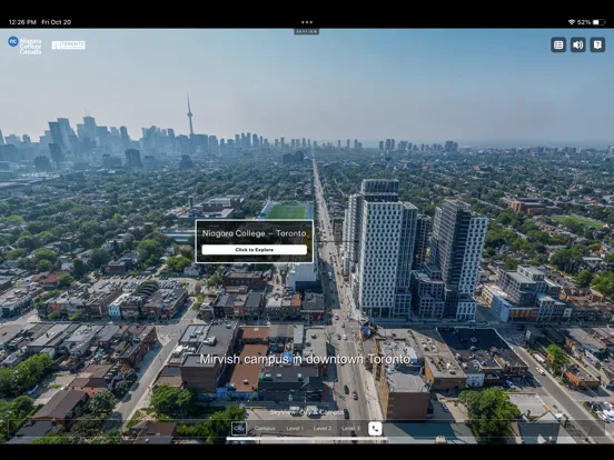 Capturas de pantalla de NCT Mirvish Campus VR iPad 