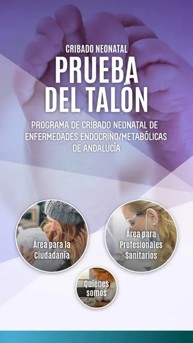 Cribado Neonatal, Prueba Talón स्क्रीनशॉट