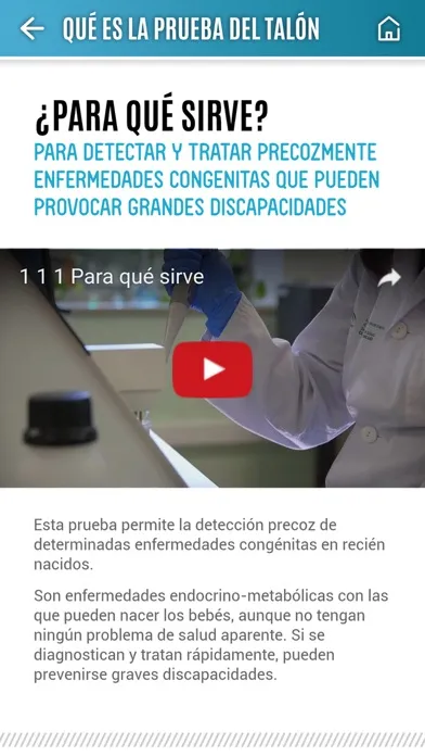 Cribado Neonatal, Prueba Talón स्क्रीनशॉट