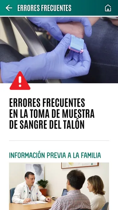 Cribado Neonatal, Prueba Talón स्क्रीनशॉट