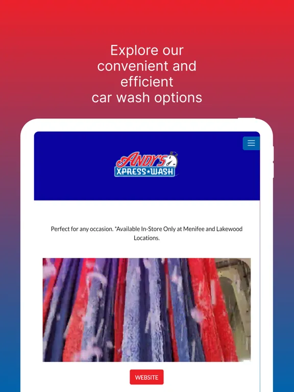 Captures d'écran de Andys Xpress Wash iPad 