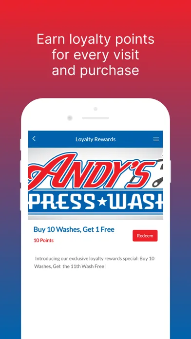 Captures d'écran de Andys Xpress Wash