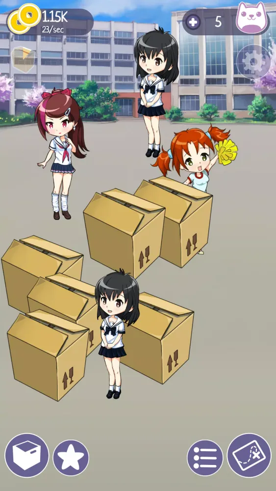 Capturas de tela do Kawaii Evolution Clicker