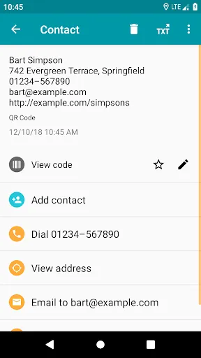 QR & Barcode Reader (Pro) سکرین شاٹس