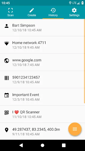 QR & Barcode Reader (Pro) سکرین شاٹس