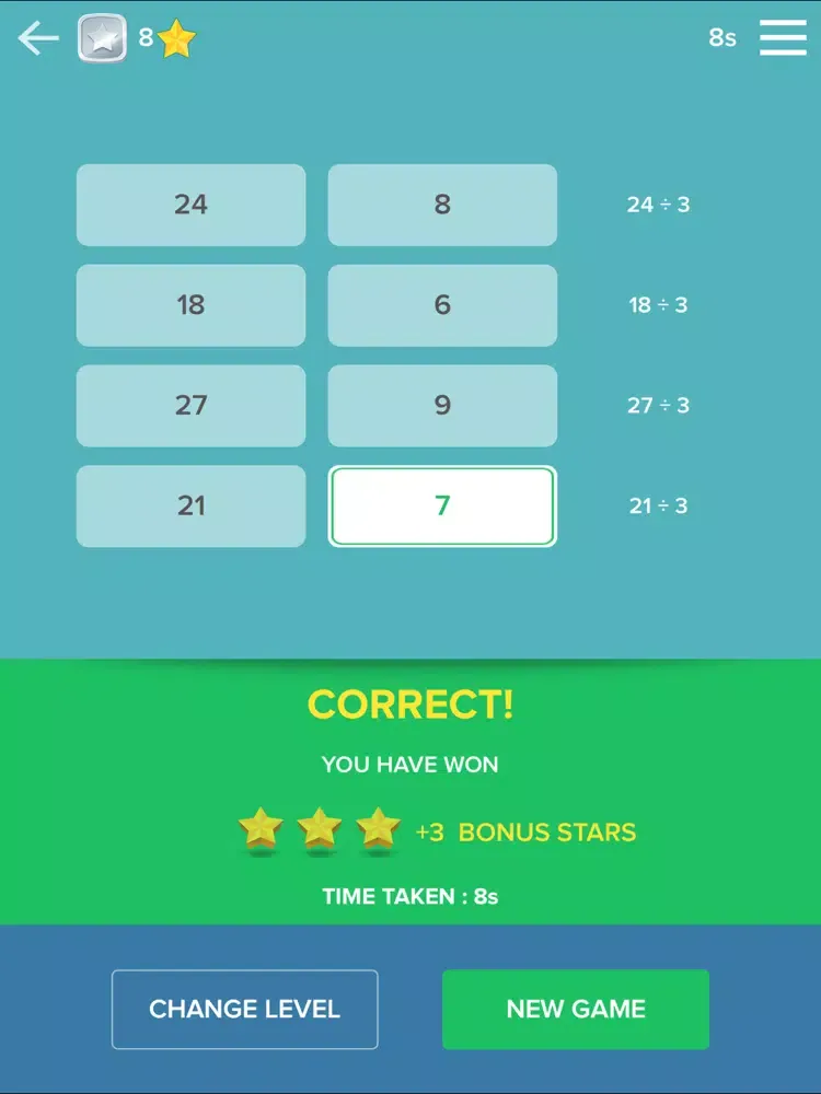 Captures d'écran de Pair pattern – Elementary math iPad