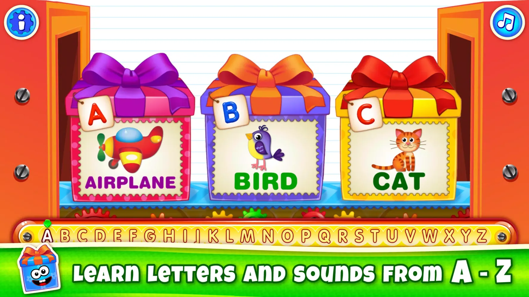 Bini ABC Kids Alphabet Games! Screenshots