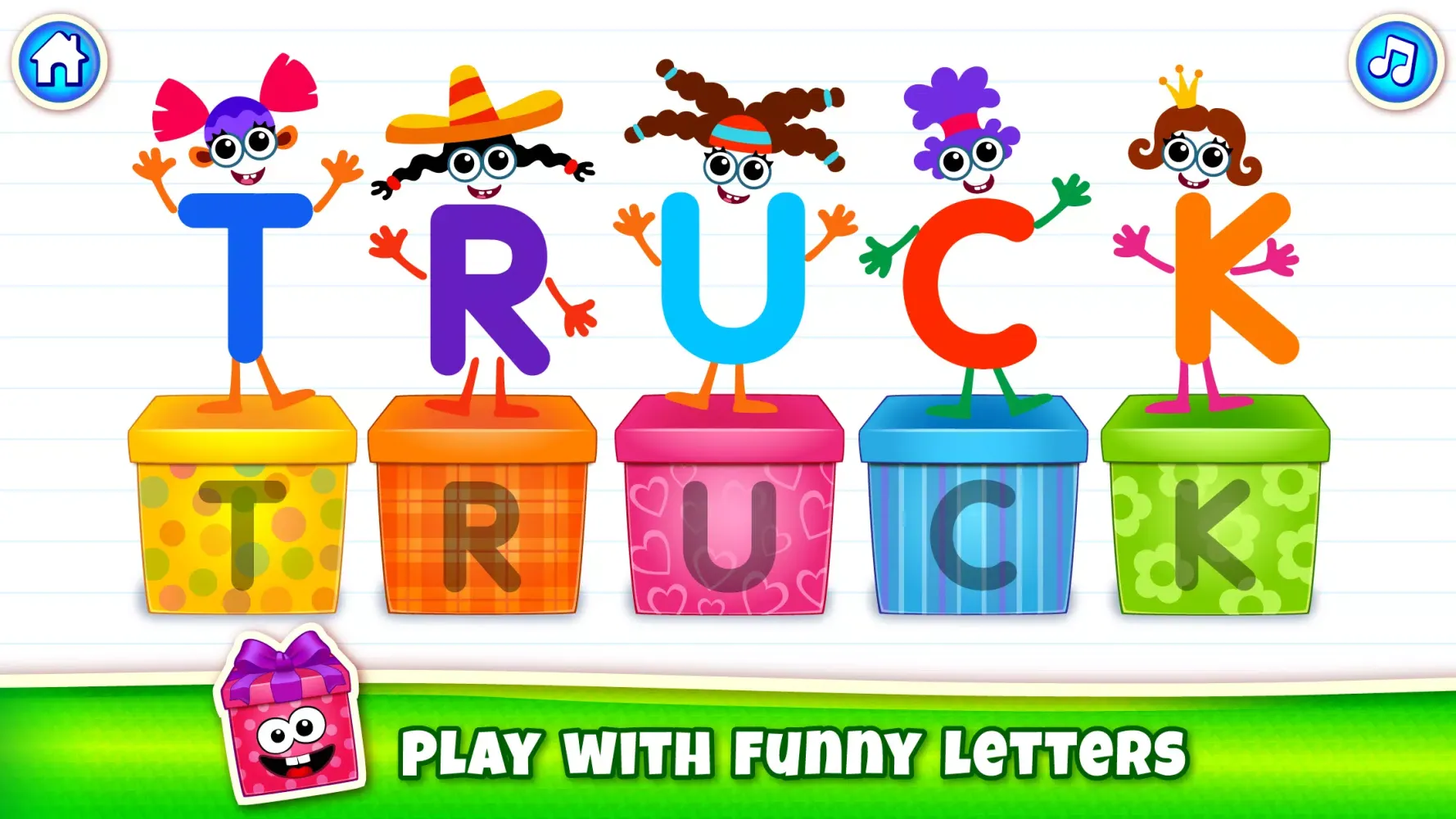 Bini ABC Kids Alphabet Games! Screenshots