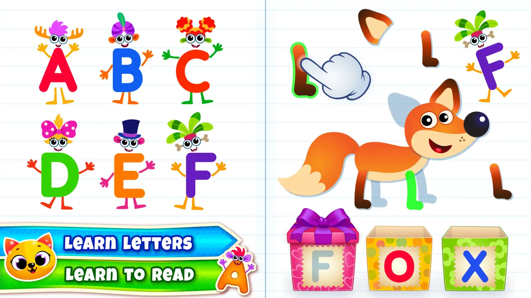 Bini ABC Kids Alphabet Games! Screenshots
