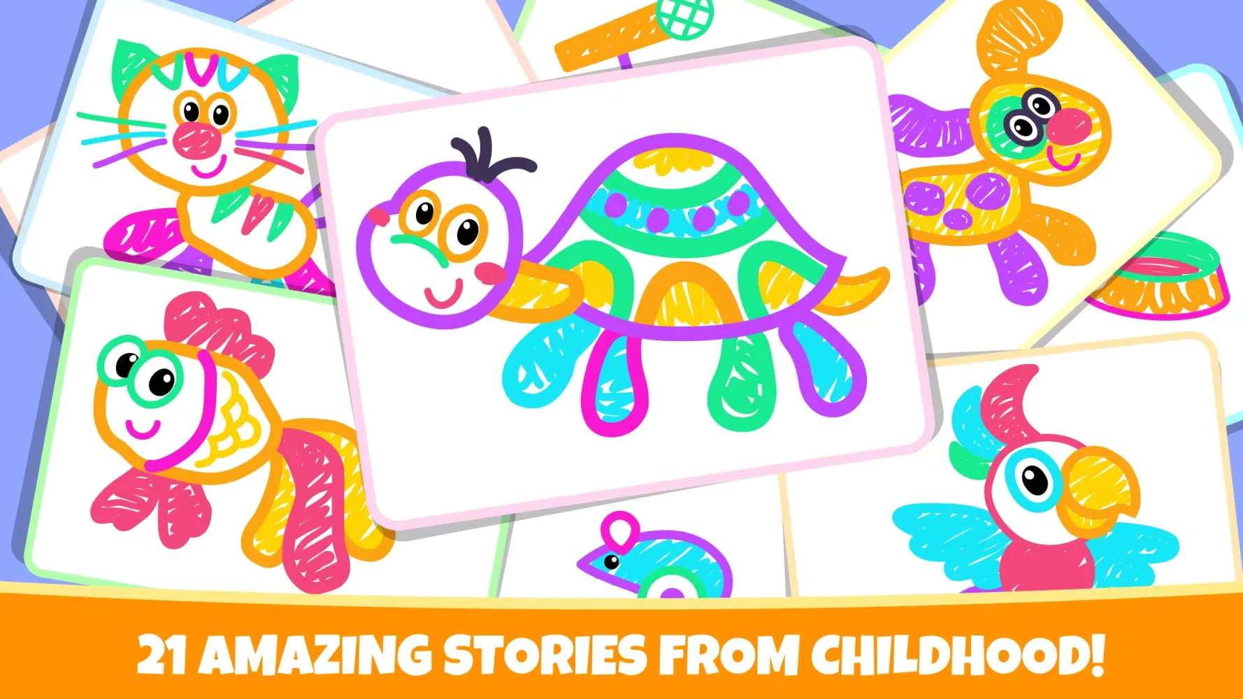 Capturas de tela do Drawing for kids! Toddler draw