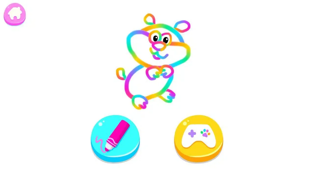 Capturas de tela do Drawing for kids! Toddler draw