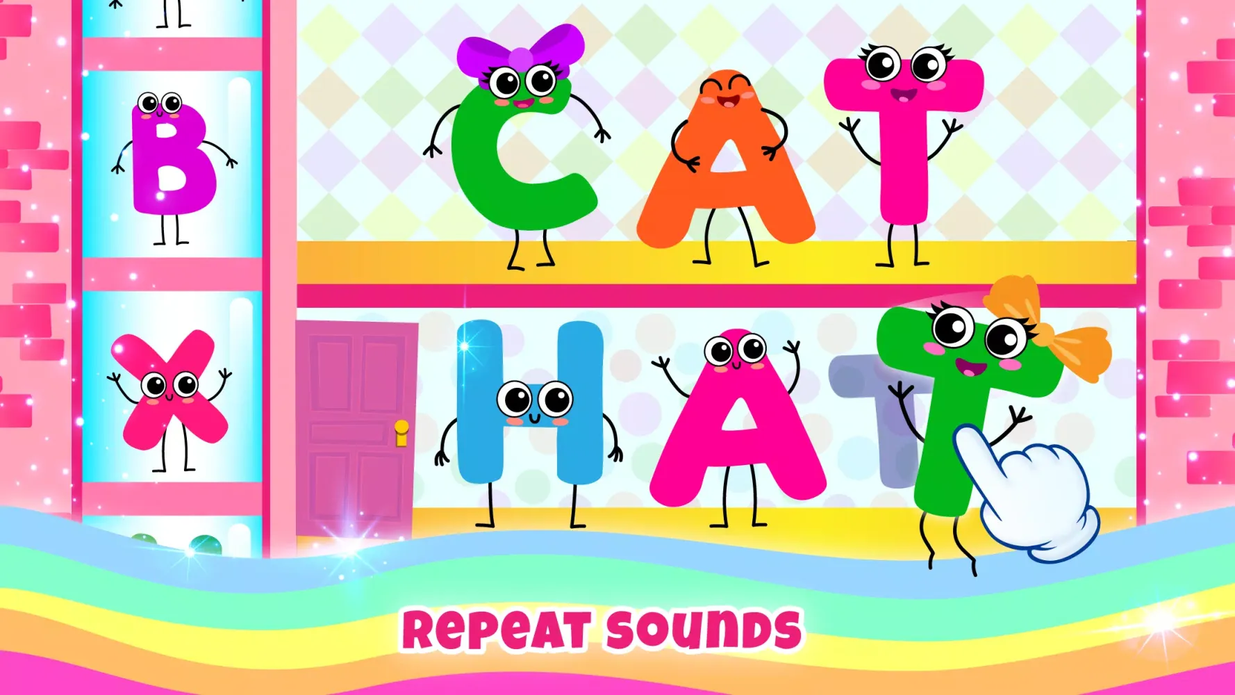 Learn to read! Games for girls应用截图