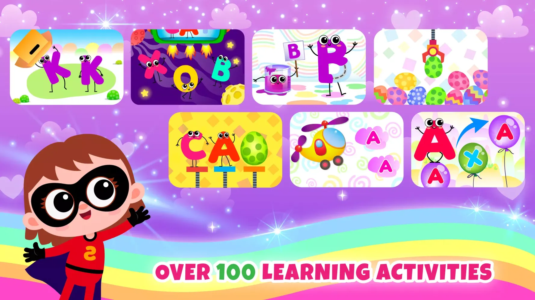 Learn to read! Games for girls应用截图