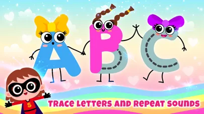 ABC Phonics Games for Girls! سکرین شاٹس