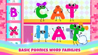 ABC Phonics Games for Girls! سکرین شاٹس