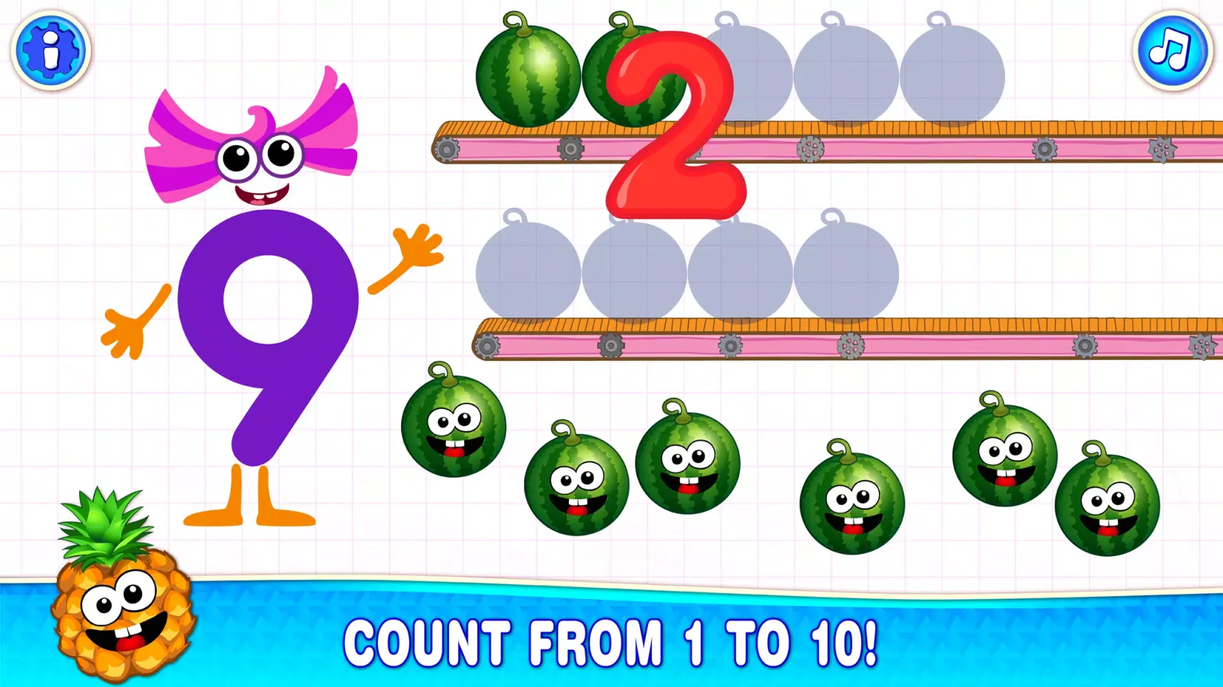 Learning numbers for kids! Screenshots