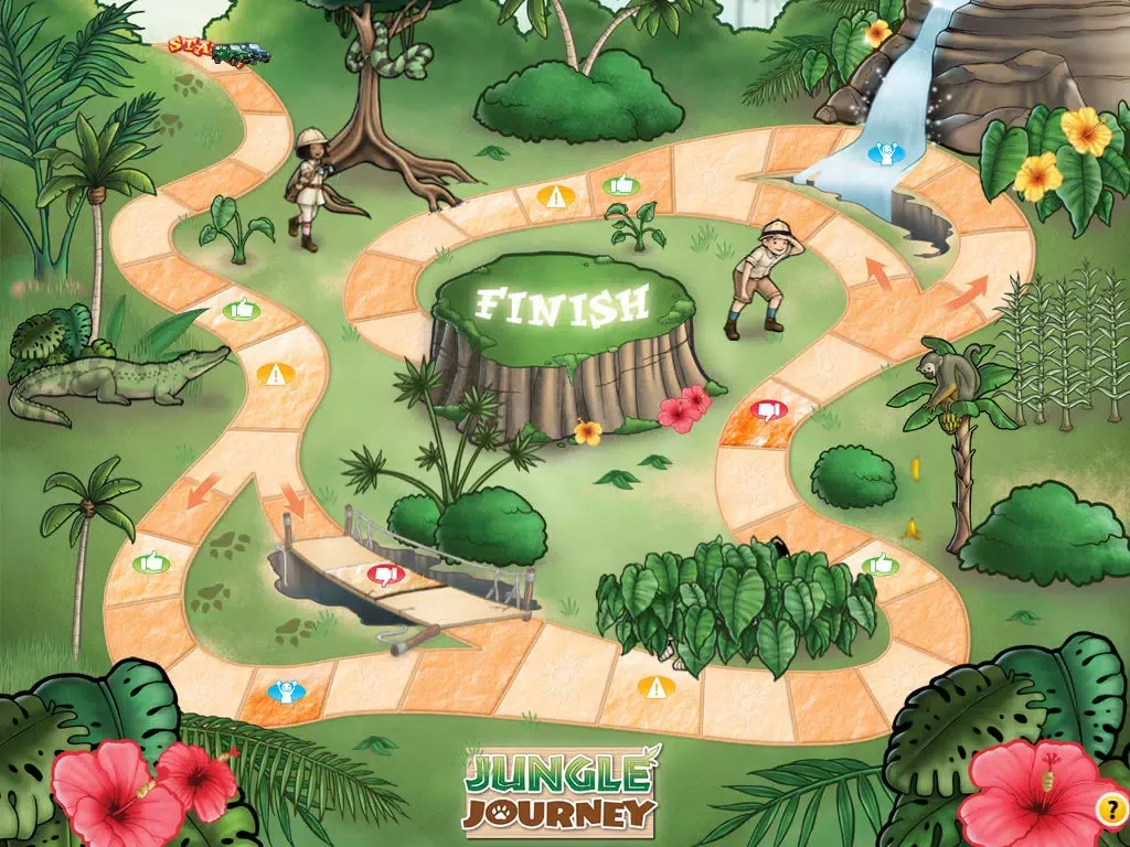 Ảnh chụp màn hình của Jungle Journey Grades 2-3 iPad 