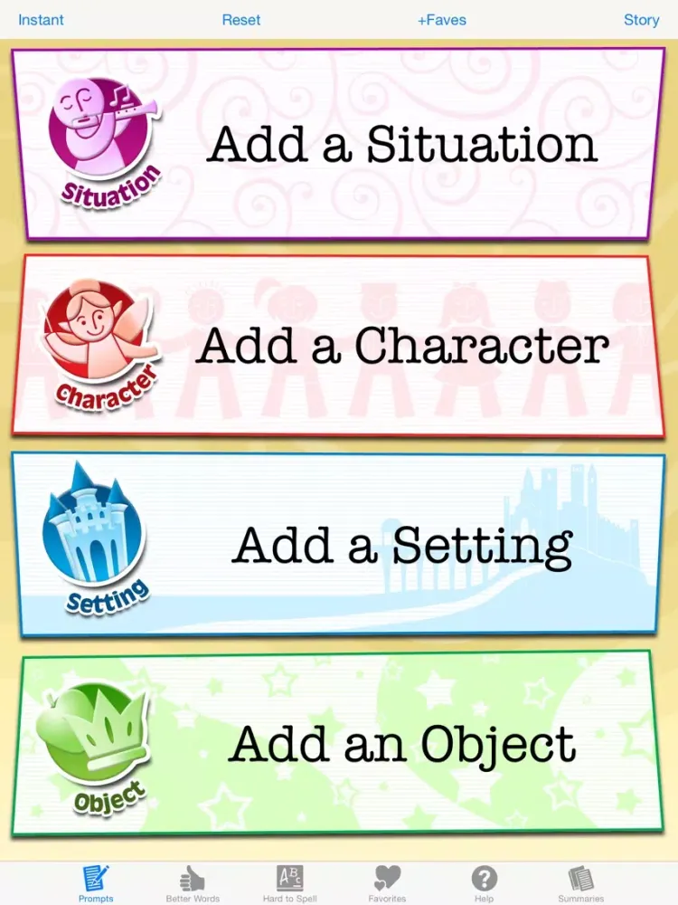 تصاویر Writing Prompts for Kids: Fairy Tales, Folk Tales, and Fables iPad 