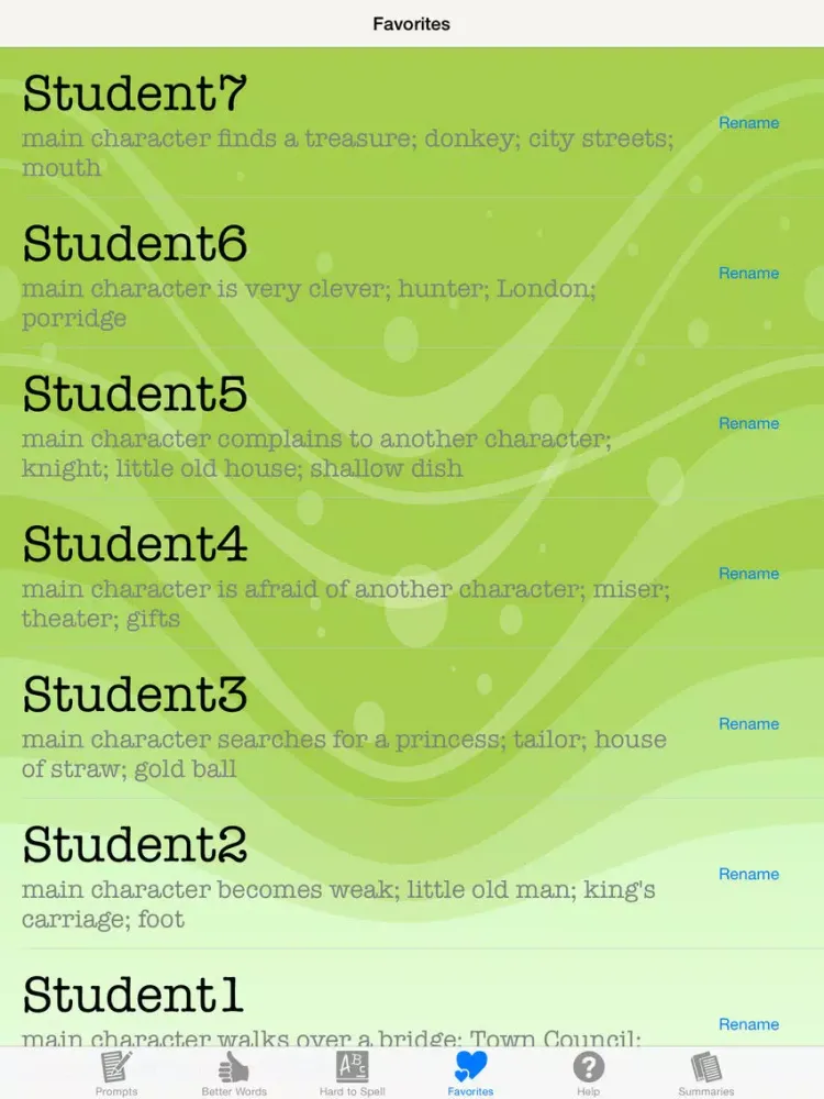 تصاویر Writing Prompts for Kids: Fairy Tales, Folk Tales, and Fables iPad 
