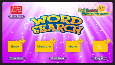 Word Search: Sight Words应用截图