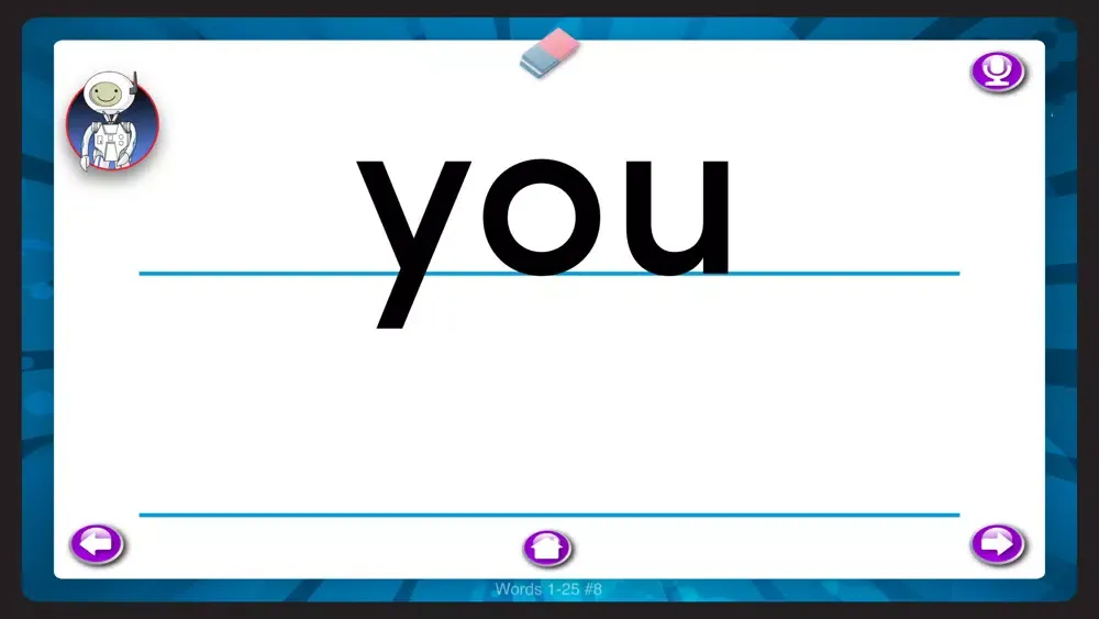Captures d'écran de English Words 1-100