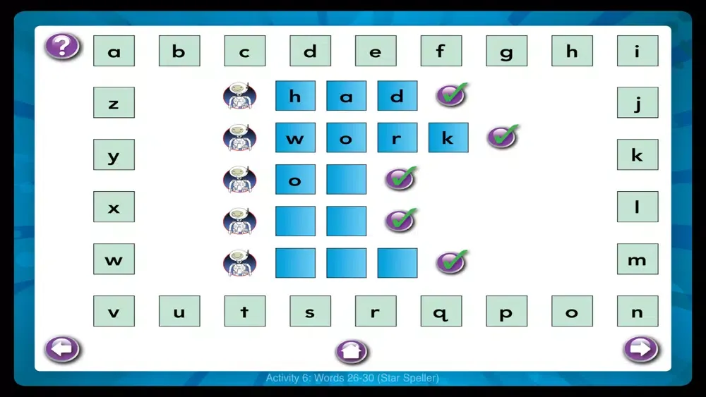 Captures d'écran de English Words 1-100