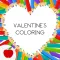 Adult Coloring Books: Valentines Day