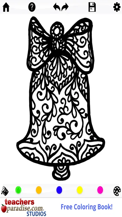 Christmas Coloring Book for Adults应用截图