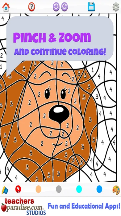 صور Color By Number Coloring Games