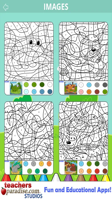 صور Color By Number Coloring Games