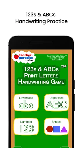 123s ABCs Kids Handwriting ZBP應用截圖