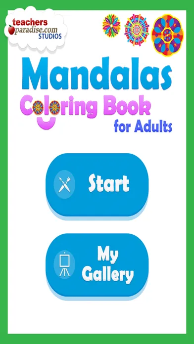 تصاویر Mandalas Adult Coloring Book