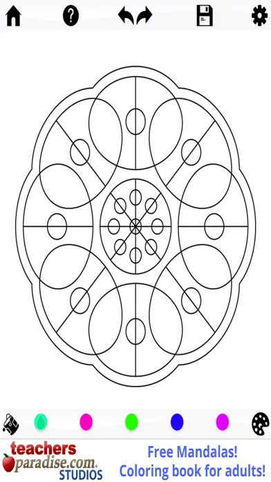 تصاویر Mandalas Adult Coloring Book