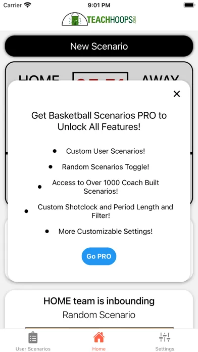 Basketball Scenarios Lite应用截图