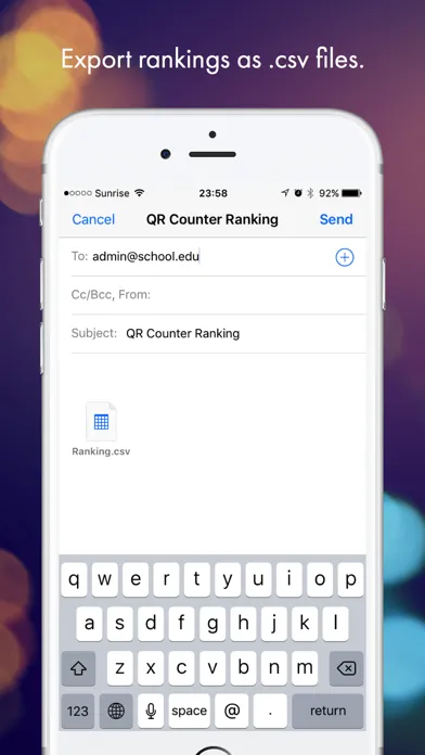 QR Counter应用截图