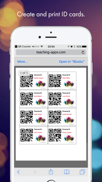 QR Counter应用截图