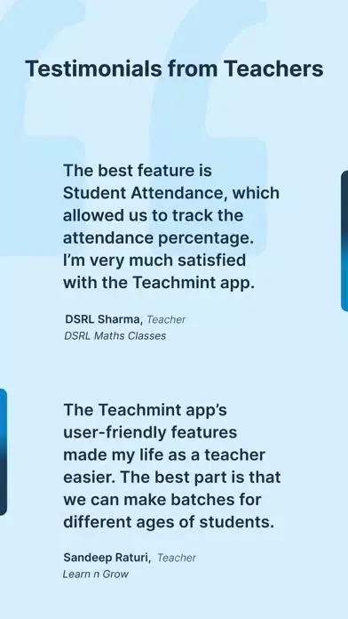 Ảnh chụp màn hình của Teachmint - Tuition App