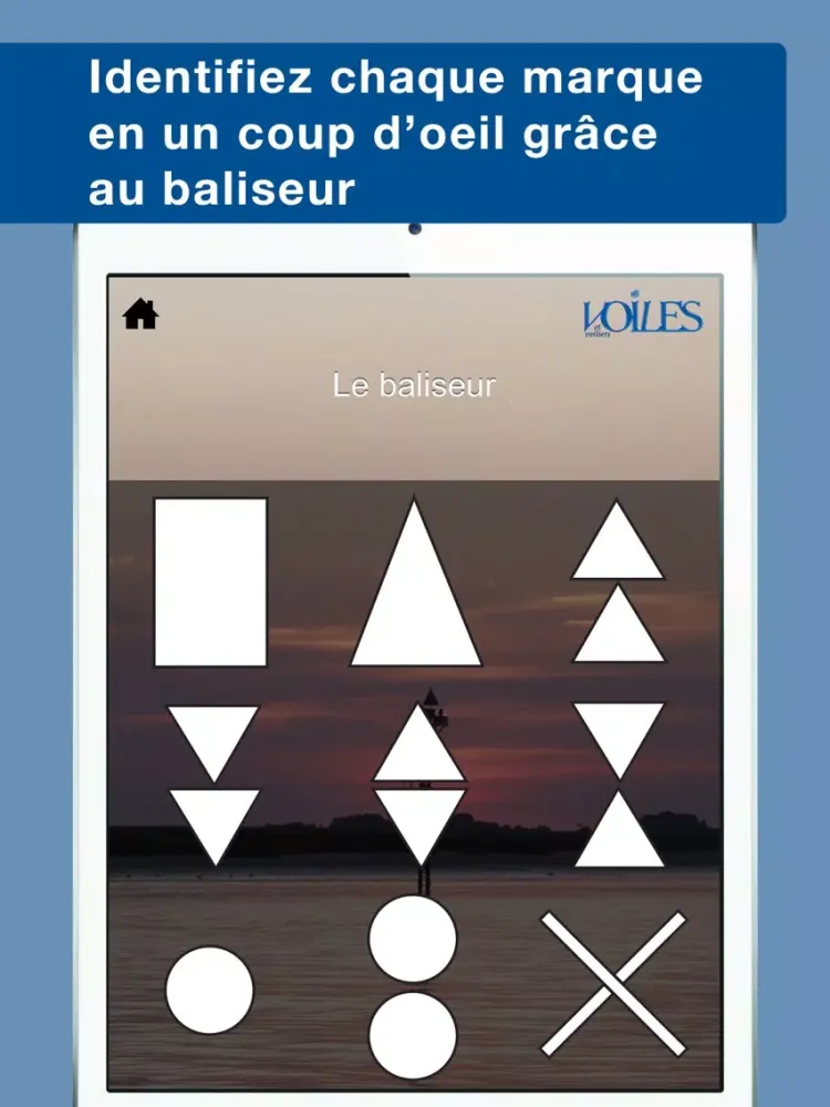 Capturas de tela do Le balisage maritime - Voiles et Voiliers - Au programme du Permis Côtier iPad 