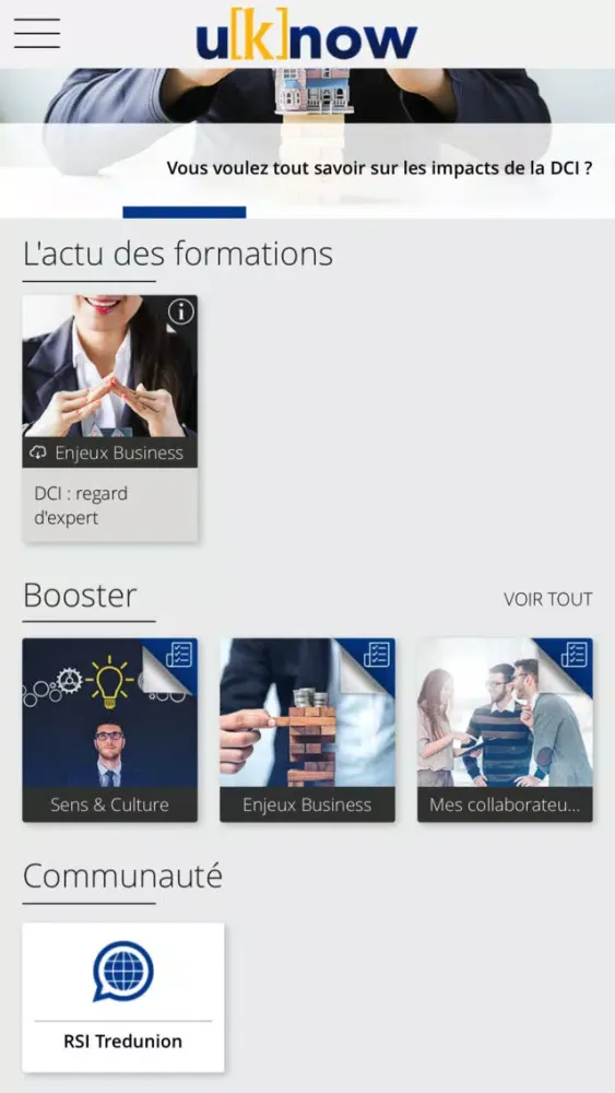 Captures d'écran de u[k]now