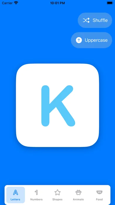 First Words Flashcards App Screenshots