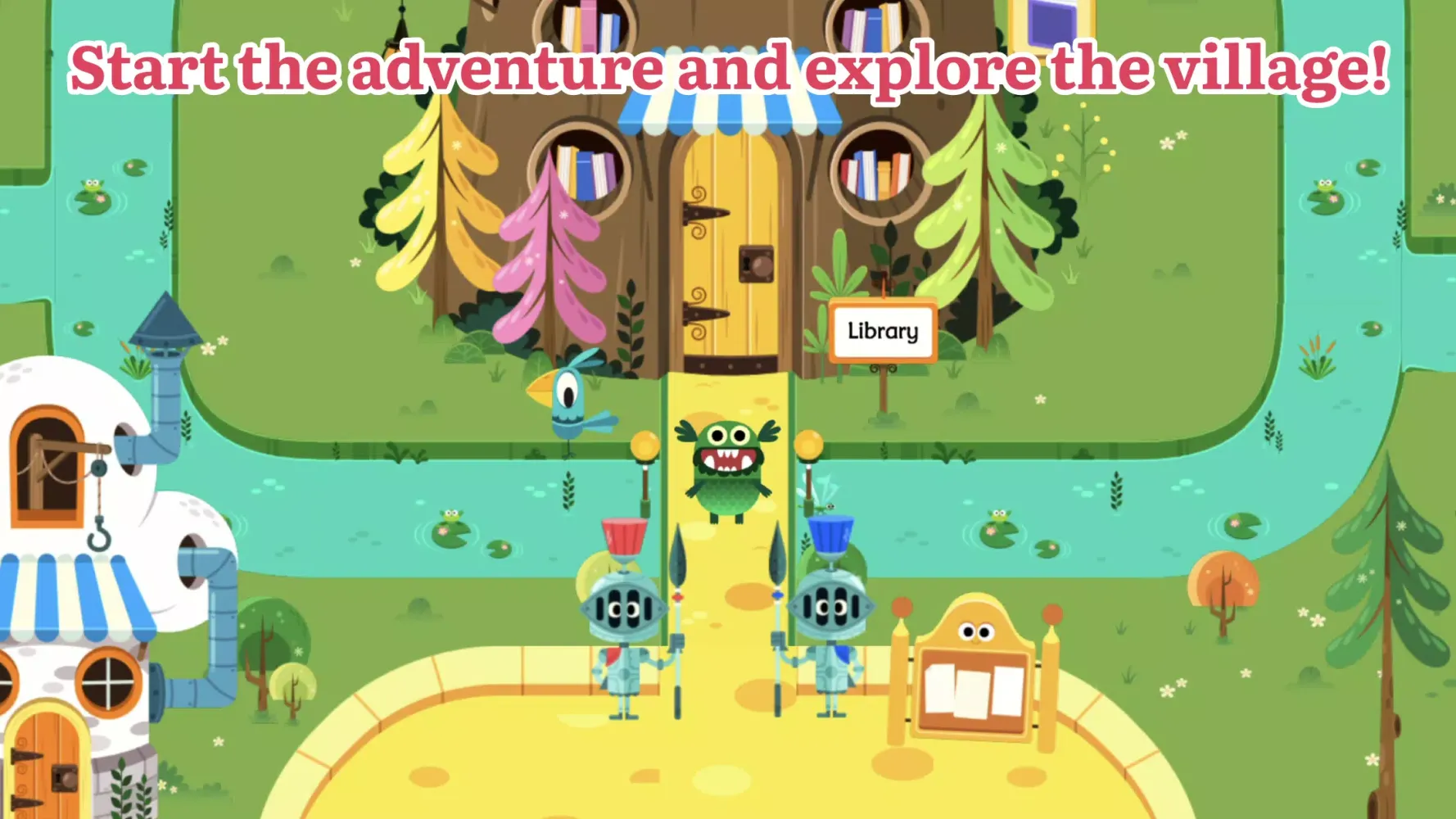 Capturas de tela do Teach Monster: Reading for Fun