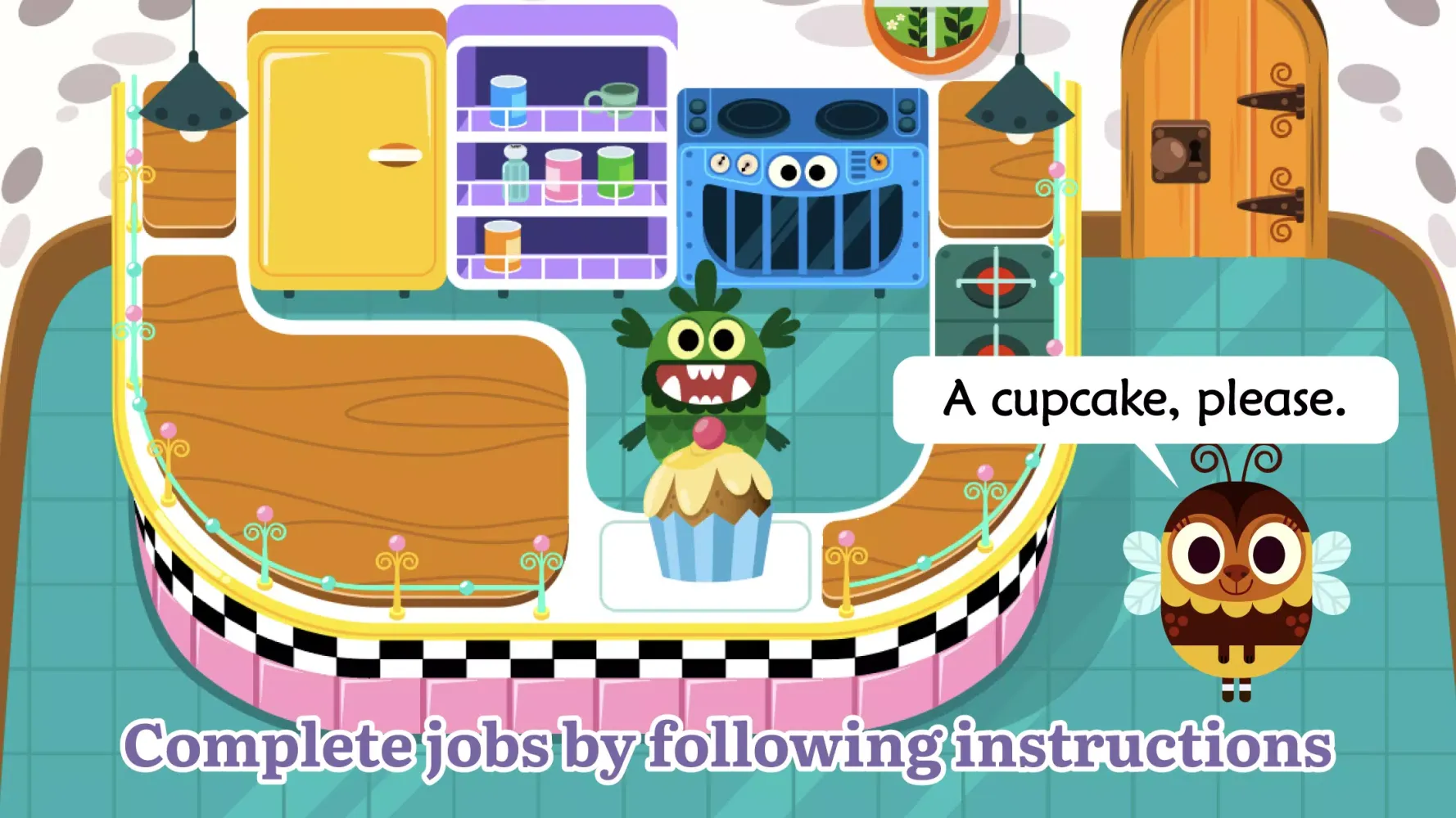 Capturas de tela do Teach Monster: Reading for Fun