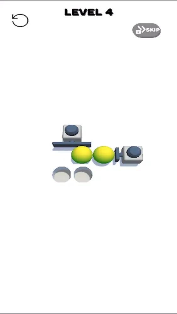 Capturas de tela do Press to Push Ball