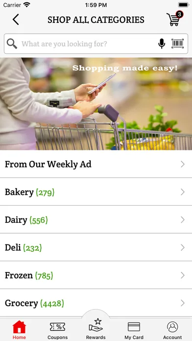 ภาพหน้าจอของ Teal's Market Rewards