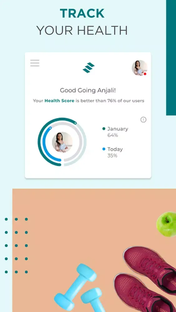 Tangkapan skrin Teal Wellness And Fitness