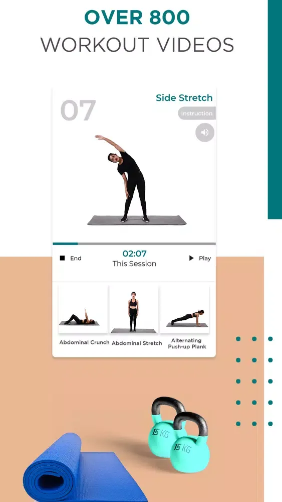 Tangkapan skrin Teal Wellness And Fitness